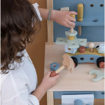 Banc de lucru din lemn