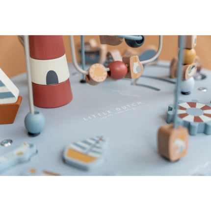 Măsuță de activități din lemn Golful marinarului