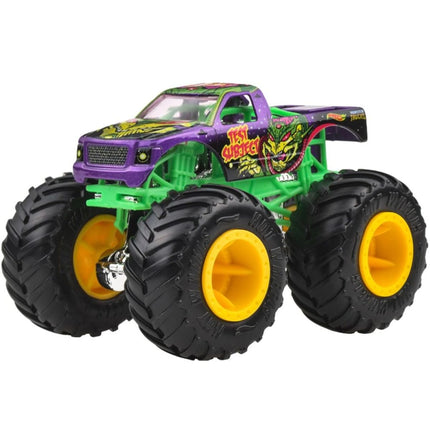 Hot Wheels Monster Trucks duo de demolare Bionic Bruiser și Test Subject