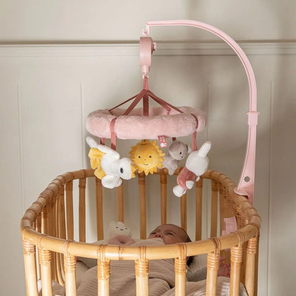 Carusel muzical Miffy Fluffy Pink