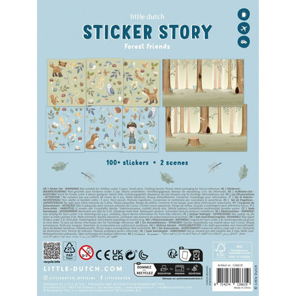 Set de autocolante Forest Friends