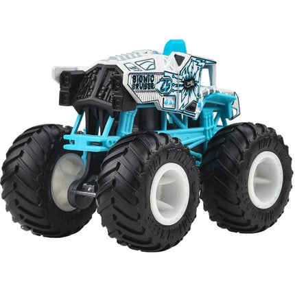 Hot Wheels Monster Trucks duo de demolare Bionic Bruiser și Test Subject