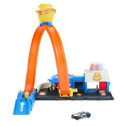 Hot Wheels City Super stație de poliție