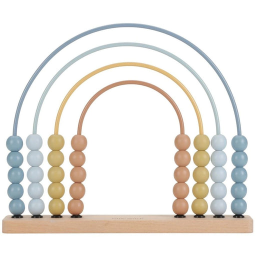 Numărătoare din lemn curcubeu Forest Friends