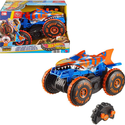Hot Wheels RC Monster Trucks Cățărător Tiger Shark