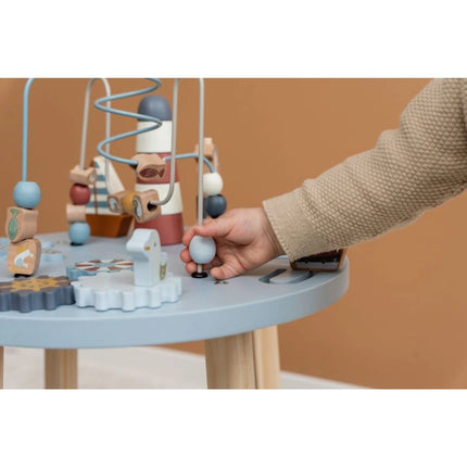 Măsuță de activități din lemn Golful marinarului