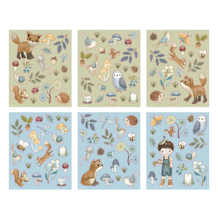 Set de autocolante Forest Friends