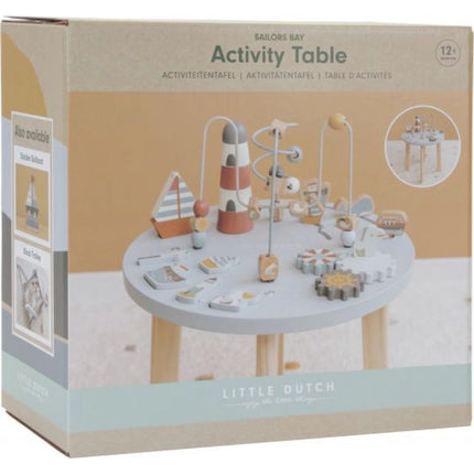 Măsuță de activități din lemn Golful marinarului