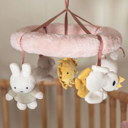 Carusel muzical Miffy Fluffy Pink