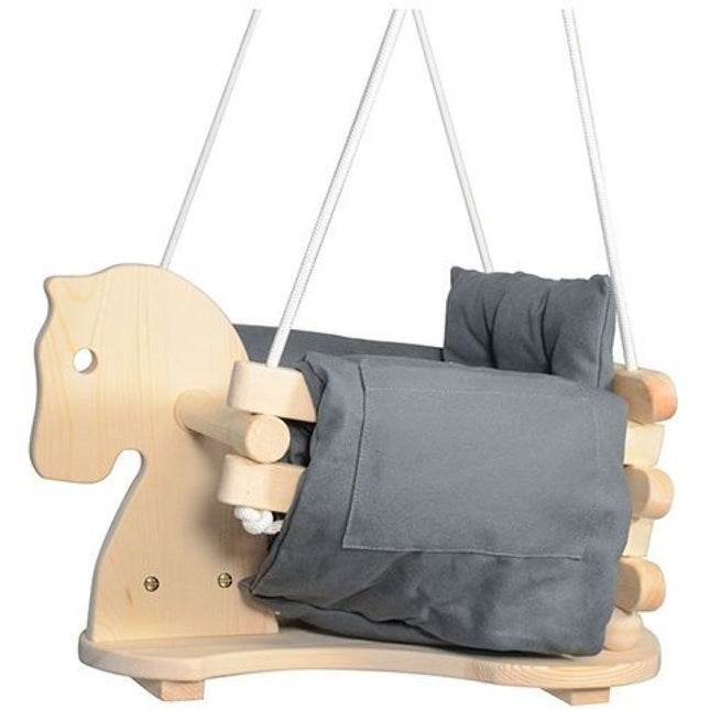 Leagăn pentru cei mai mici, design Căluț