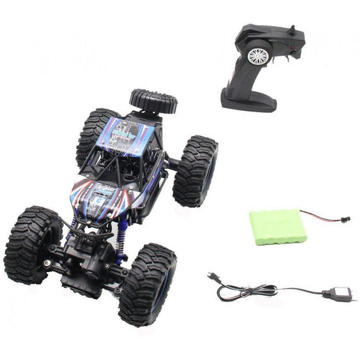 Mașină RC 1:10 2,4 GHz albastră