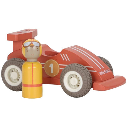 Mașinuțe de curse din lemn cu mecanism cu inerție