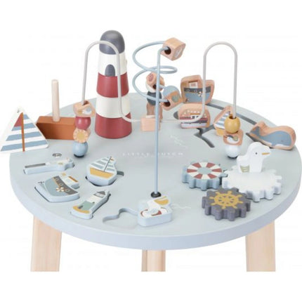 Măsuță de activități din lemn Golful marinarului