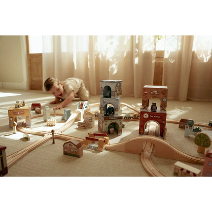 Cuburi de stivuit cu mașinuțe