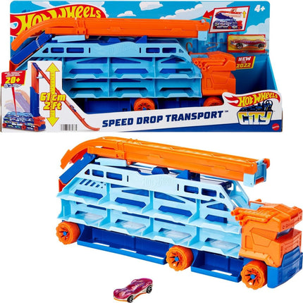 Hot Wheels Camion cu pistă înaltă 61 cm