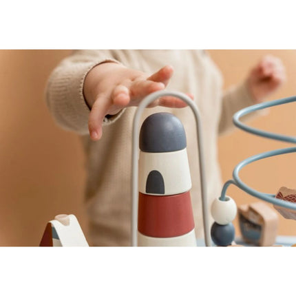 Măsuță de activități din lemn Golful marinarului