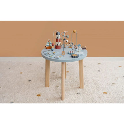 Măsuță de activități din lemn Golful marinarului
