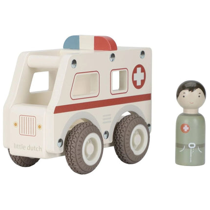 Ambulanță din lemn