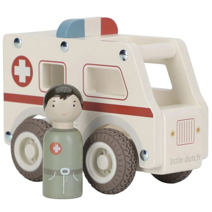 Ambulanță din lemn