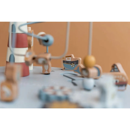 Măsuță de activități din lemn Golful marinarului